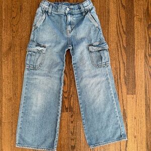 Old Navy Kids Light Blue Cargo Jeans